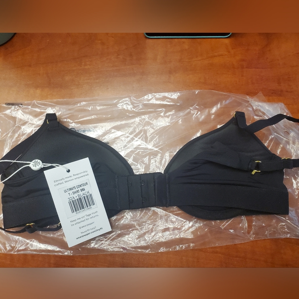 Pepper Brand- NWT Black T-Shirt Bra